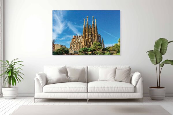 Obraz Sagrada Família - Obraz na plátně - Image 3