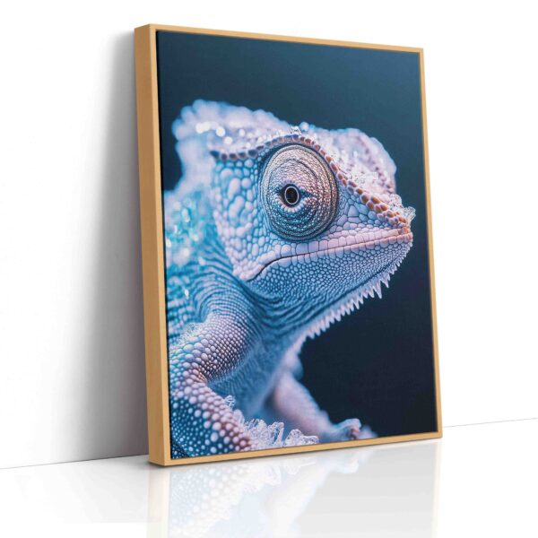 Obraz - Modrý chameleon - Obraz na plátně - Image 4