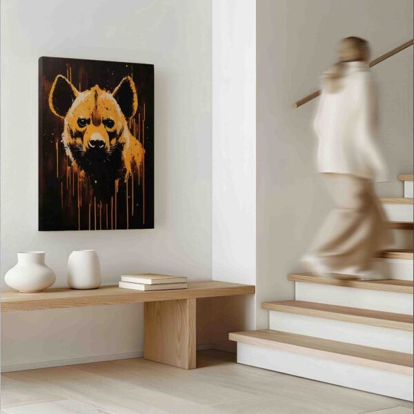 Obraz Hyena ve stylu urban art  - Obraz na plátně - Image 2