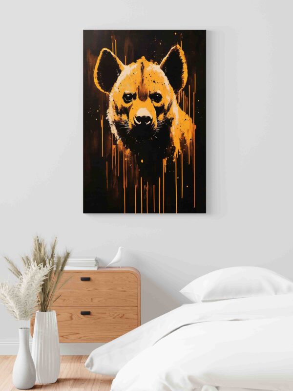 Obraz Hyena ve stylu urban art  - Obraz na plátně - Image 3