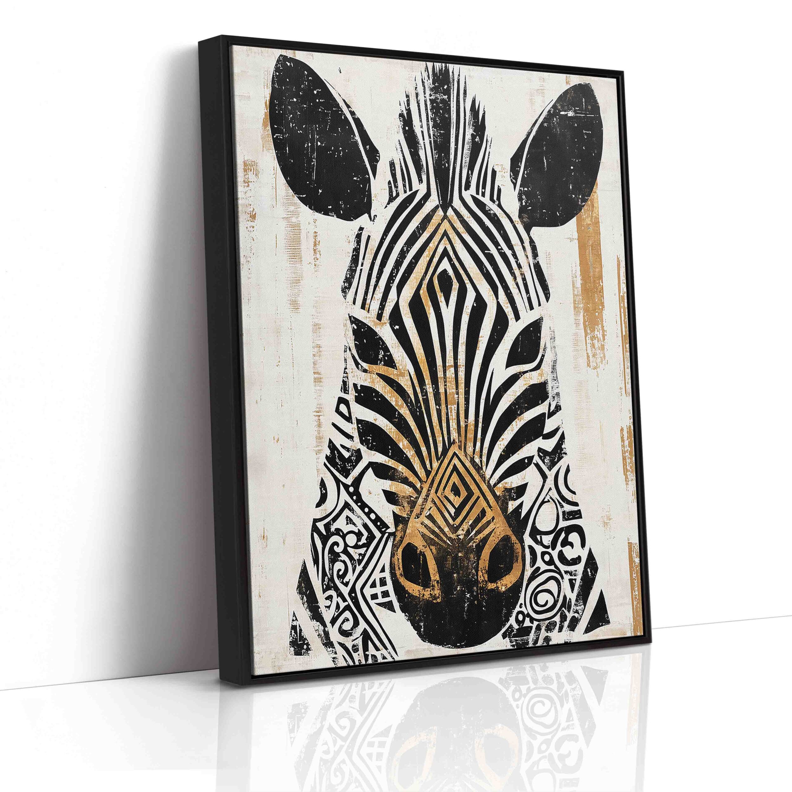 Obraz Totem zebra - Obraz na plátně - Image 6