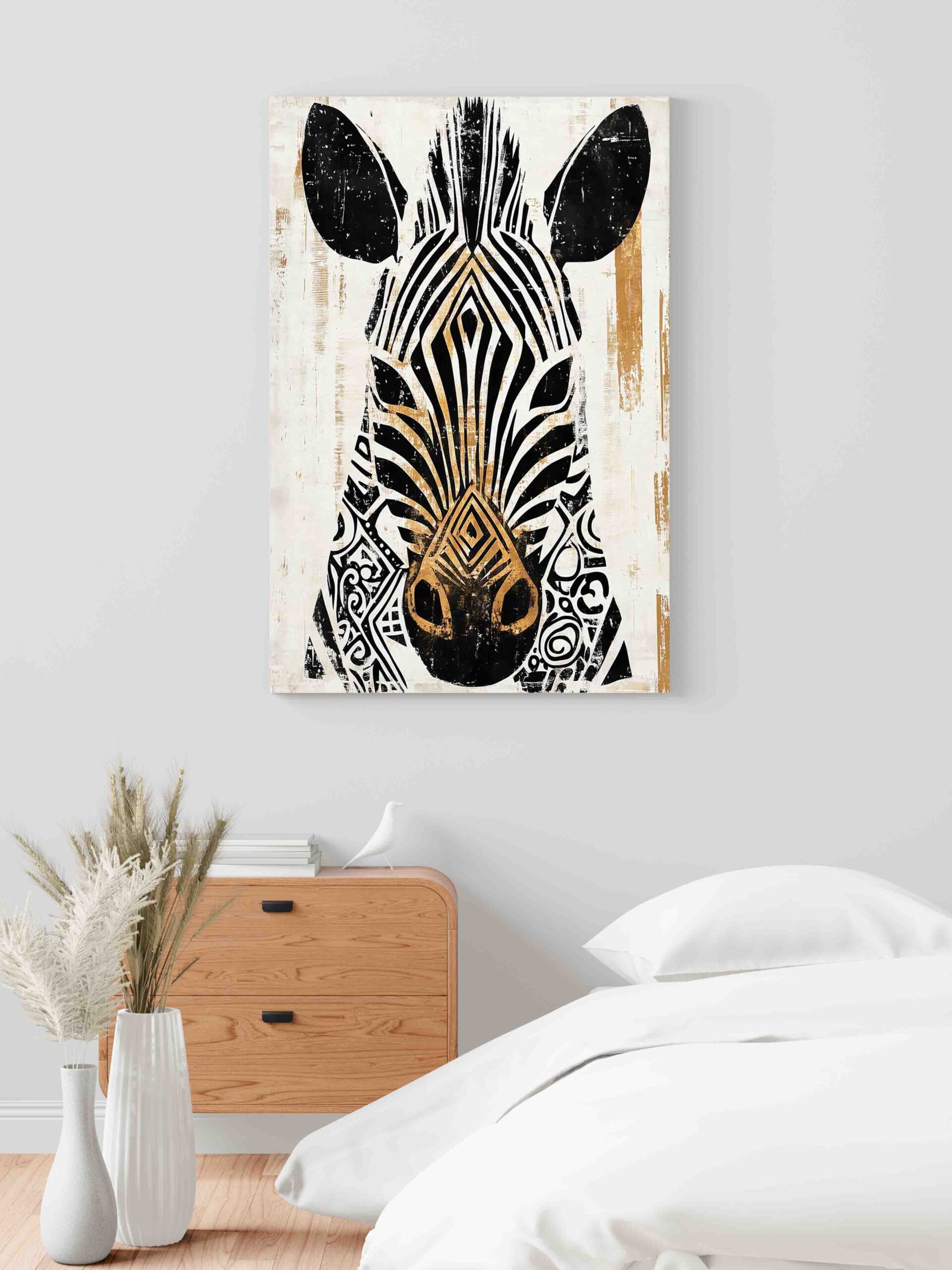 Obraz Totem zebra - Obraz na plátně - Image 2