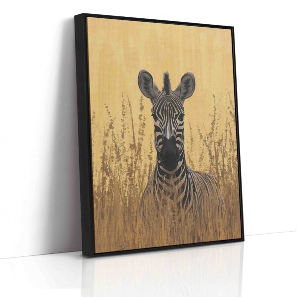 Obraz Zebra ve žluté savaně  - Obraz na plátně - Image 6