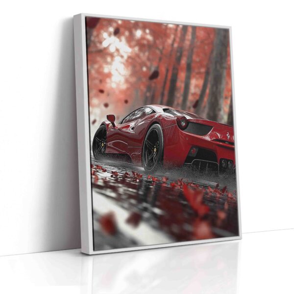 Obraz  Ferrari a podzim - Obraz na plátně - Image 5