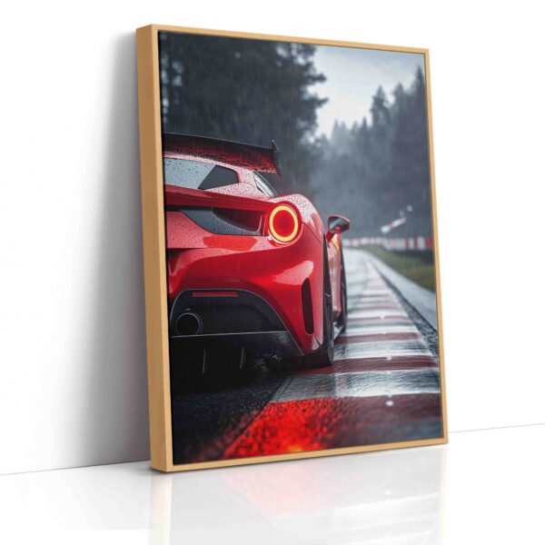 Obraz  Bok Ferrari na okruhu  - Obraz na plátně - Image 5