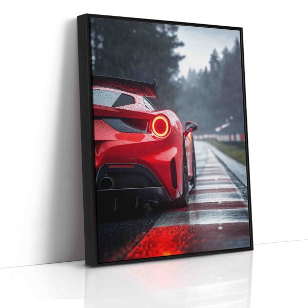 Obraz  Bok Ferrari na okruhu  - Obraz na plátně - Image 6