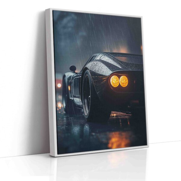 Obraz  Černý Ford GT  - Obraz na plátně - Image 4