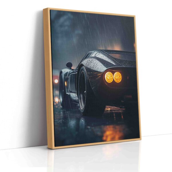 Obraz  Černý Ford GT  - Obraz na plátně - Image 5