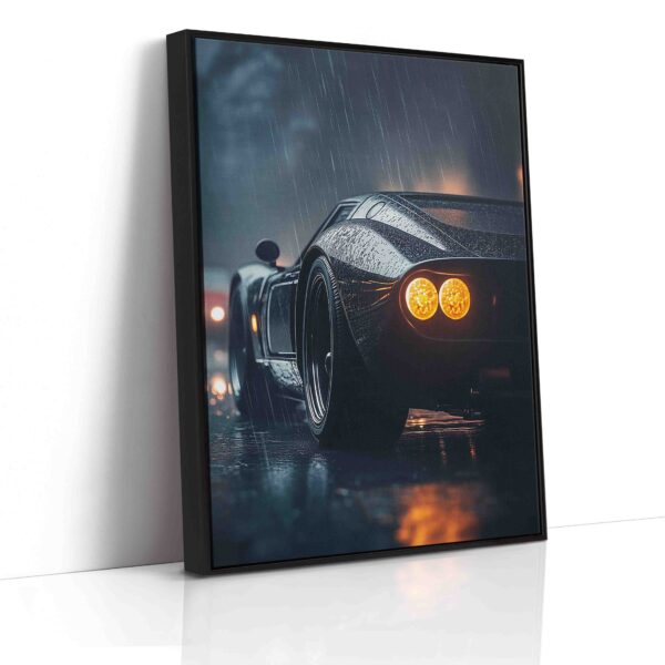 Obraz  Černý Ford GT  - Obraz na plátně - Image 6