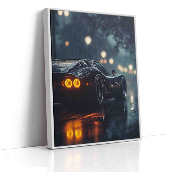 Obraz  Ford GT v dešti  - Obraz na plátně - Image 4