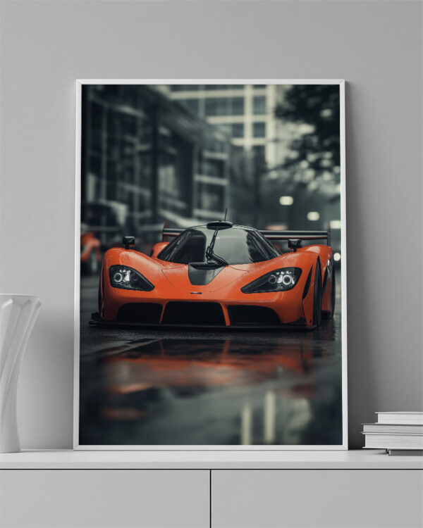 Obraz   Oranžový McLaren  - Obraz na plátně - Image 3
