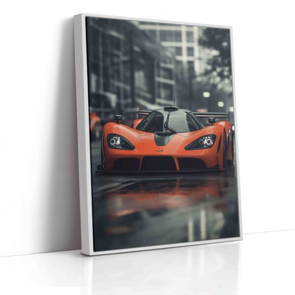 Obraz   Oranžový McLaren  - Obraz na plátně - Image 4