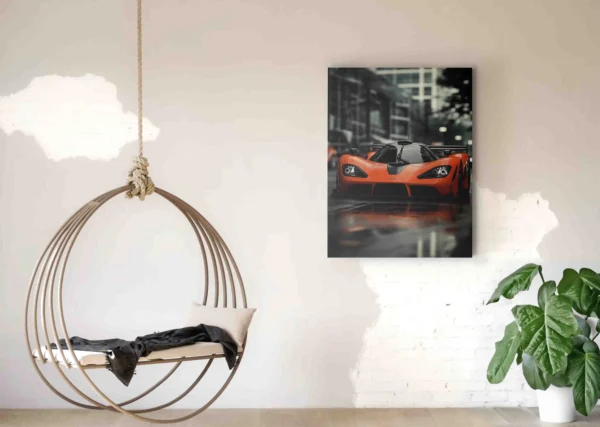 Obraz   Oranžový McLaren  - Obraz na plátně - Image 2