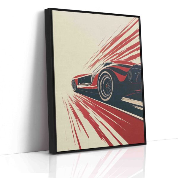 Obraz   Sportovní auto v pohybu  - Obraz na plátně - Image 6