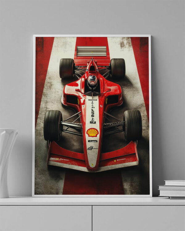 Obraz  Formule Ferrari na startu- Obraz na plátně - Image 3