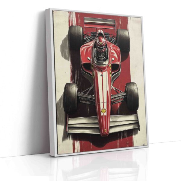 Obraz  Umělecká formule Ferrari- Obraz na plátně - Image 4