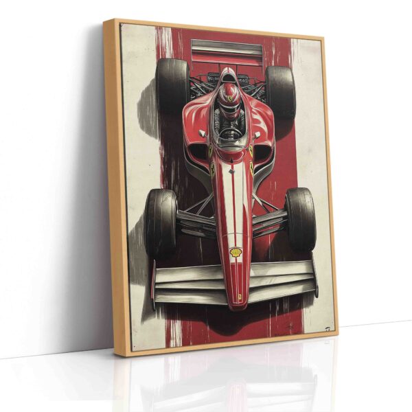 Obraz  Umělecká formule Ferrari- Obraz na plátně - Image 5