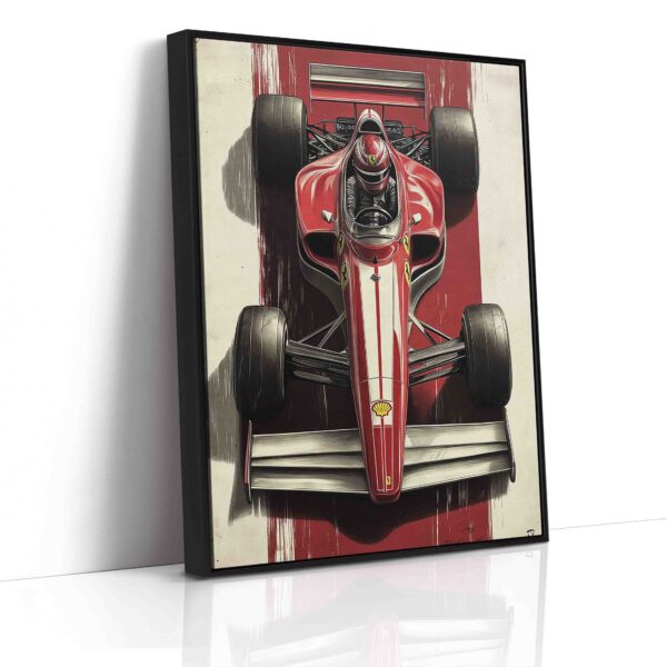Obraz  Umělecká formule Ferrari- Obraz na plátně - Image 6