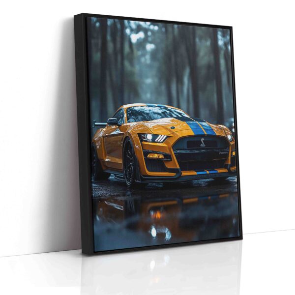 Obraz Shelby GT v lese - Obraz na plátně - Image 6