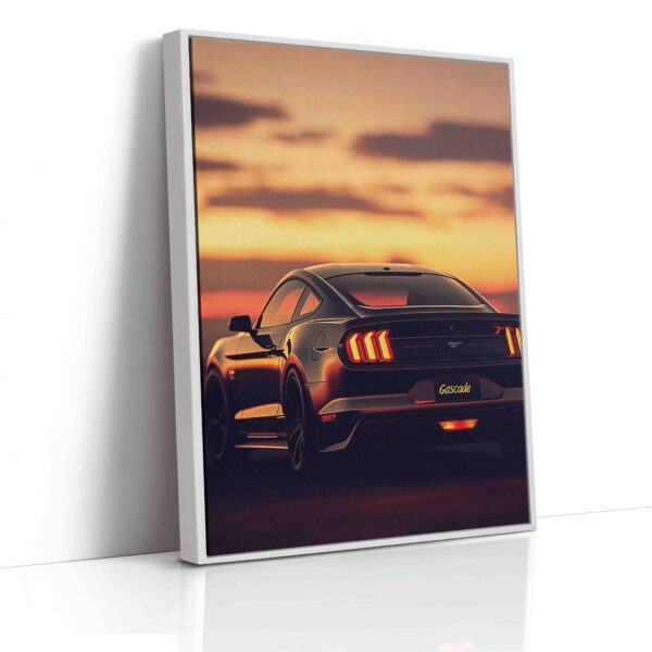 Obraz Ford Mustang zadní blatník - Obraz na plátně - Image 4