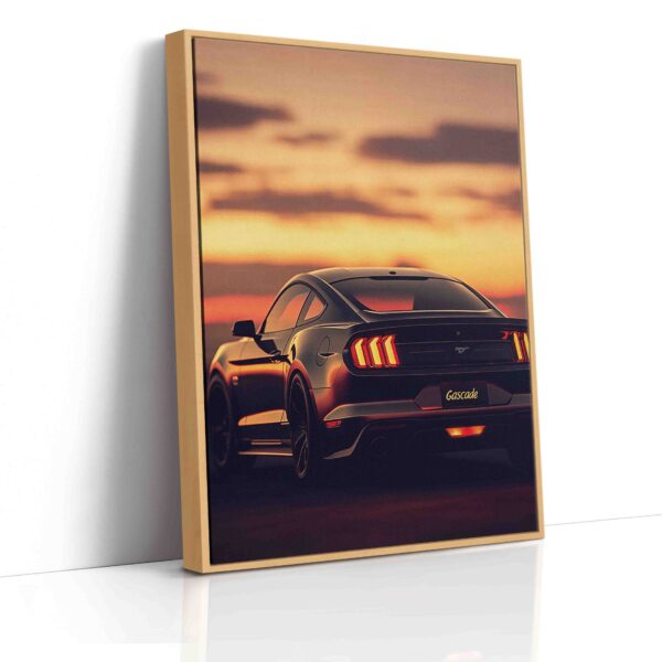 Obraz Ford Mustang zadní blatník - Obraz na plátně - Image 5