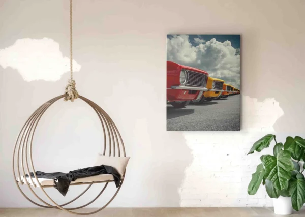 Obraz Barevná auta - Obraz na plátně - Image 2