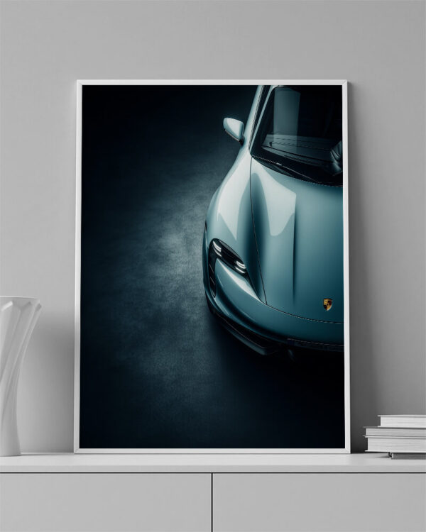Obraz Kapota Porsche- Obraz na plátně - Image 3