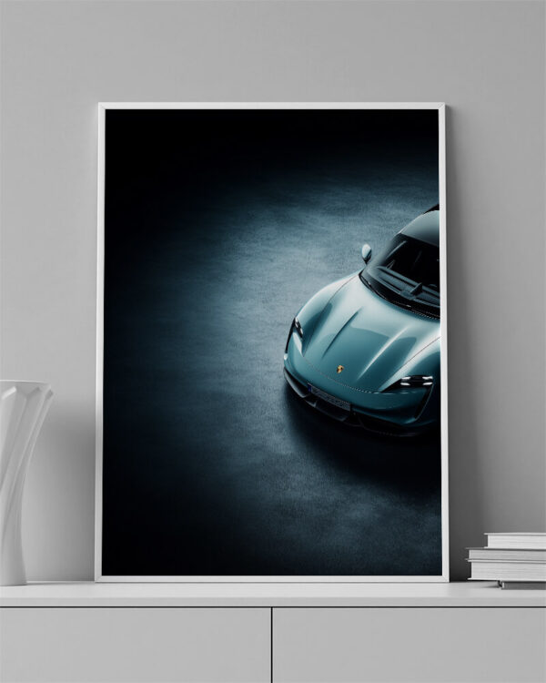 Obraz Porsche na betonu- Obraz na plátně - Image 3