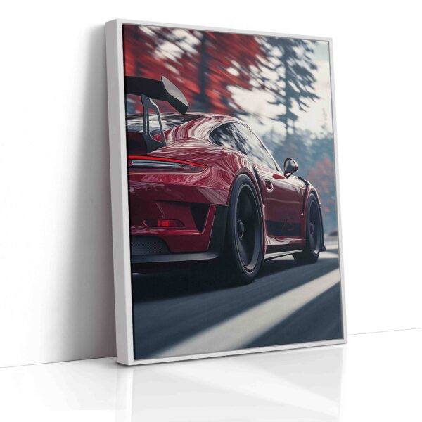 Obraz Porsche na japonském okruhu- Obraz na plátně - Image 4