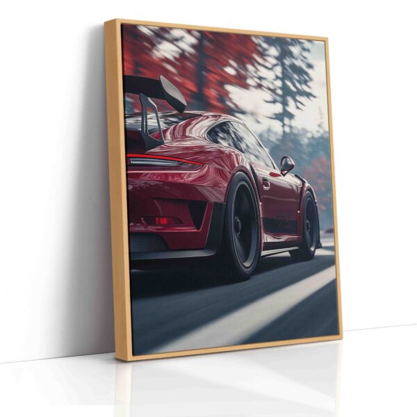 Obraz Porsche na japonském okruhu- Obraz na plátně - Image 5