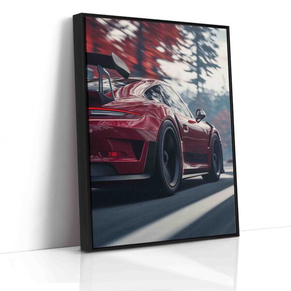 Obraz Porsche na japonském okruhu- Obraz na plátně - Image 6