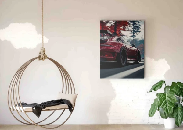 Obraz Porsche na japonském okruhu- Obraz na plátně - Image 2