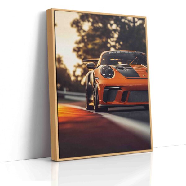 Obraz Oranžové Porsche- Obraz na plátně - Image 5