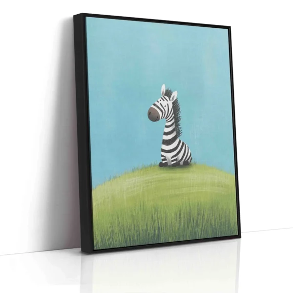 Obraz Zebra na kopečku - Obraz na plátně - Image 5