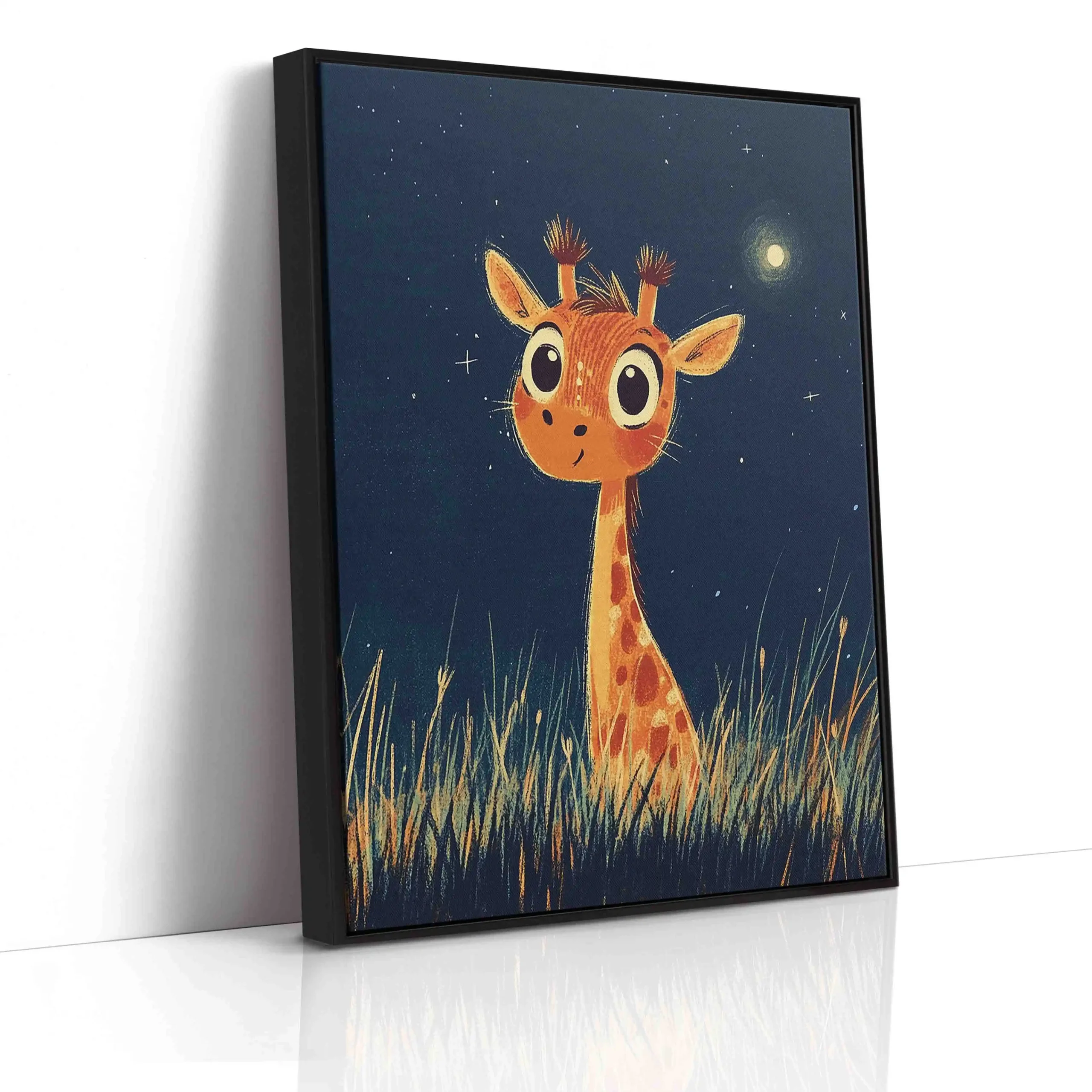 Obraz Noční žiráfka - Obraz na plátně - Image 5