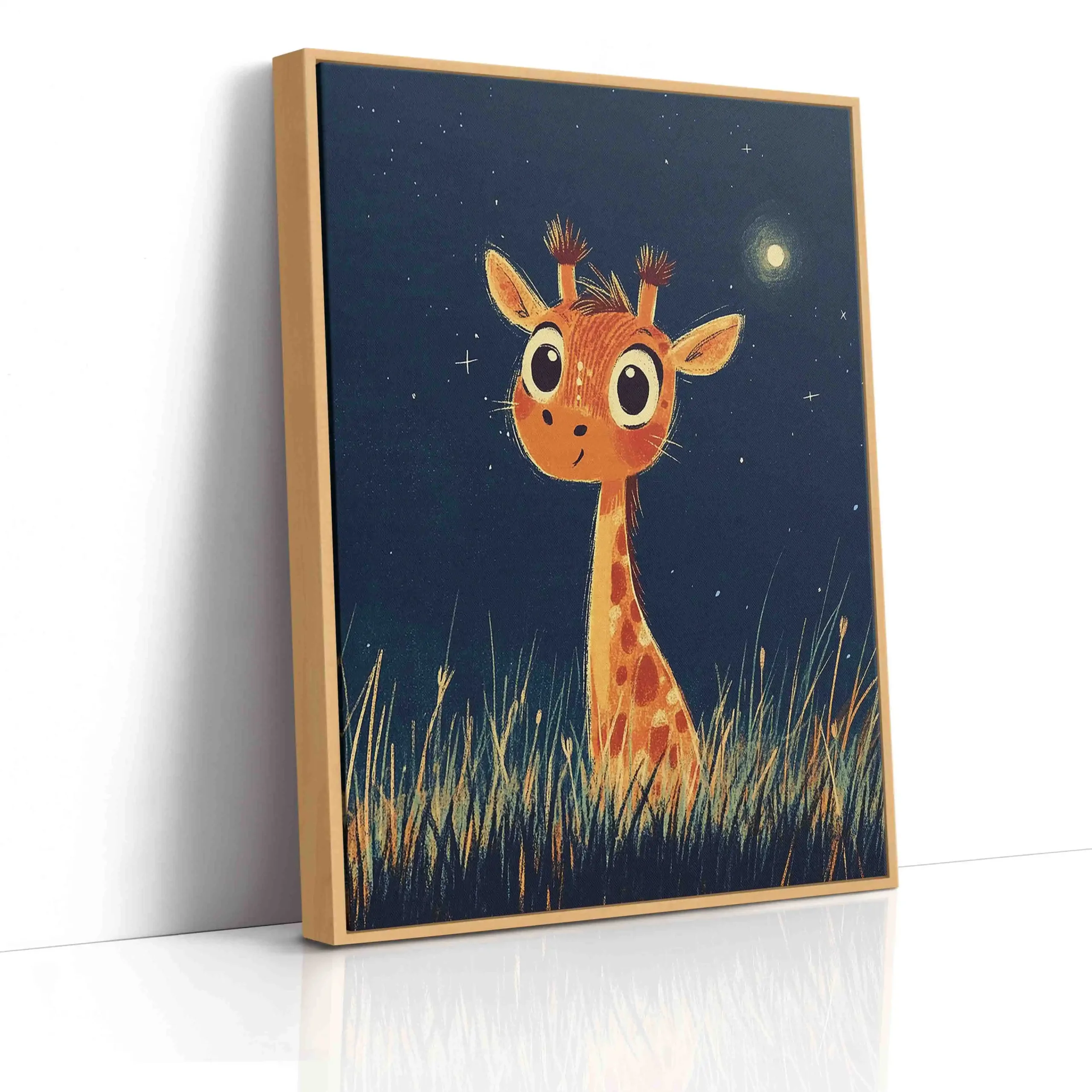 Obraz Noční žiráfka - Obraz na plátně - Image 4