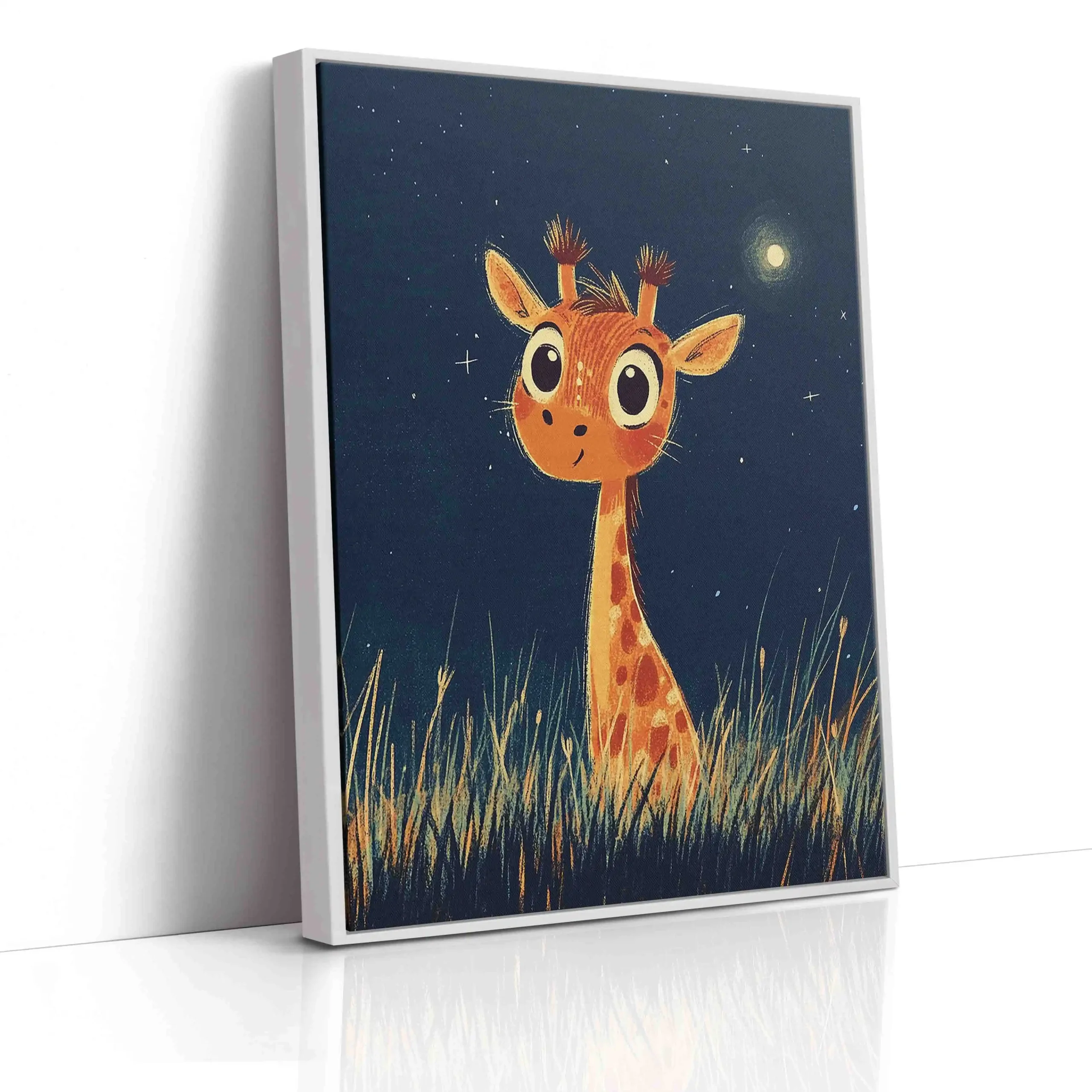 Obraz Noční žiráfka - Obraz na plátně - Image 3