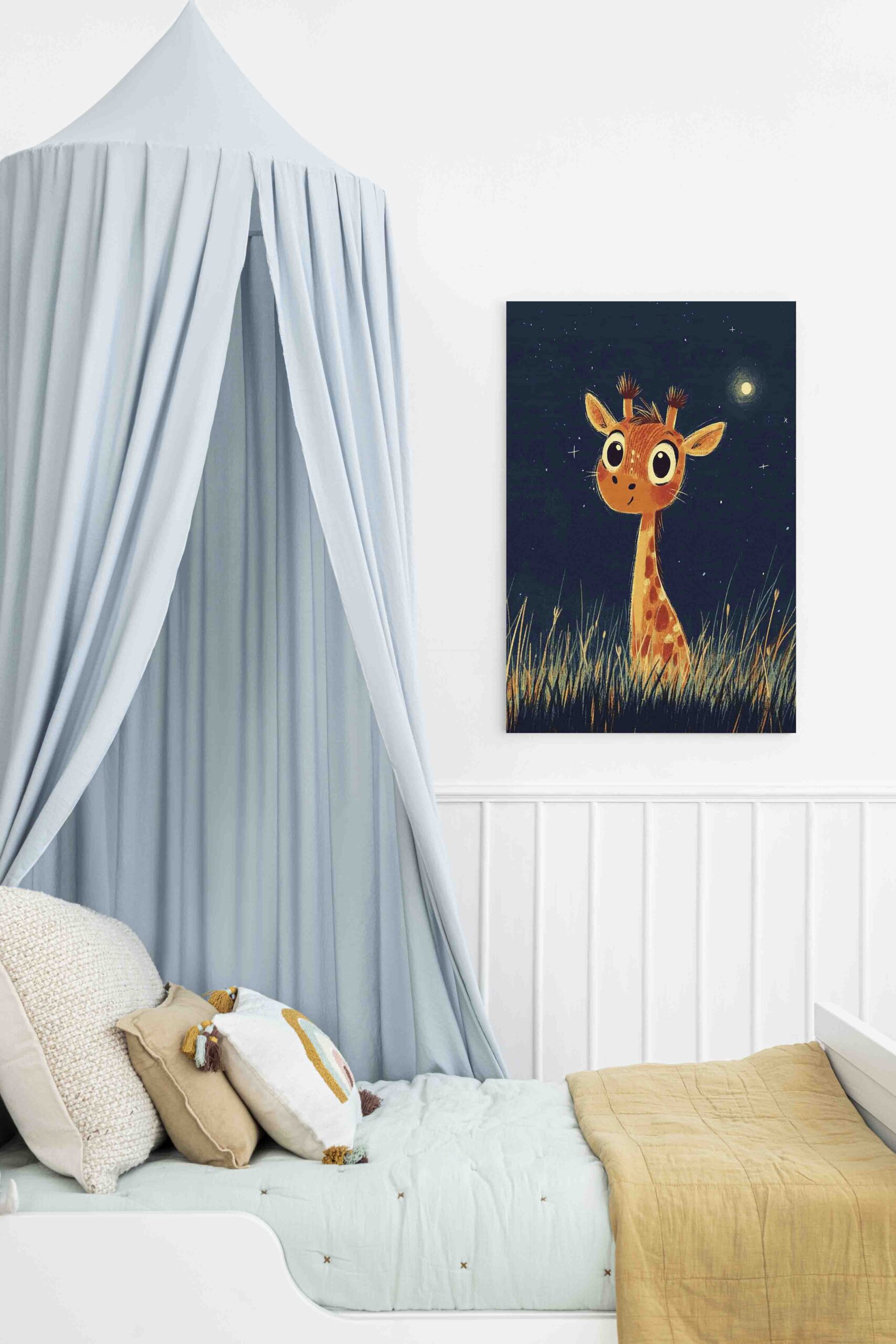 Obraz Noční žiráfka - Obraz na plátně - Image 2