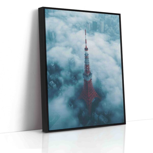 Obraz Tokyo Tower v ranním oparu- Obraz na plátně - Image 6