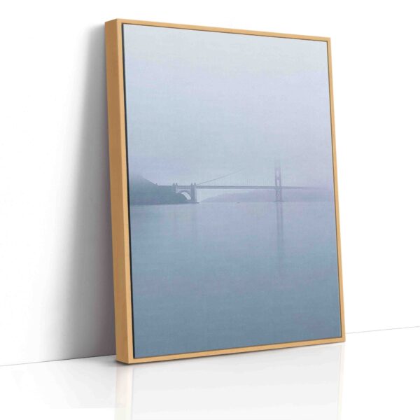Obraz Golden Gate pokryt mlhou- Obraz na plátně - Image 4