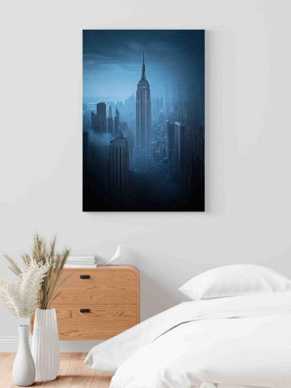 Obraz Empire State Building v noci- Obraz na plátně - Image 2