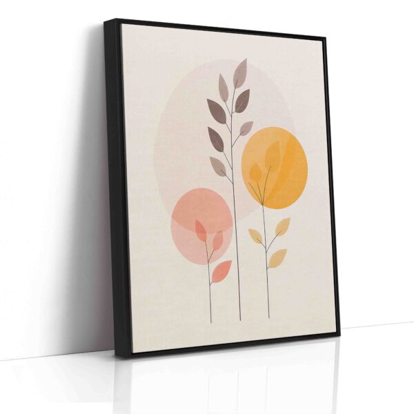 Abstraktní obraz Minimalistická květina - Obraz na plátně - Image 6